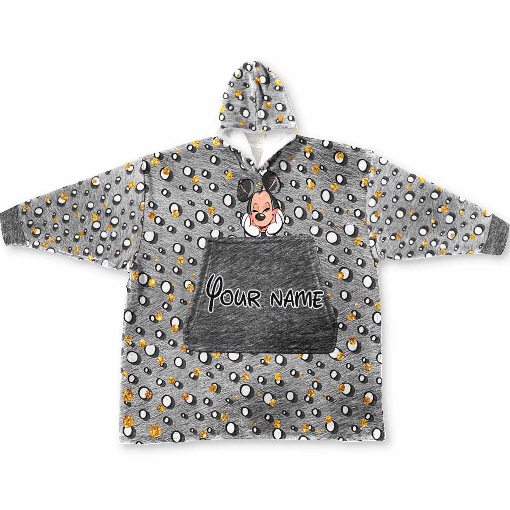 Magical Mouse Ears - Personalized Mouse Blanket Hoodie