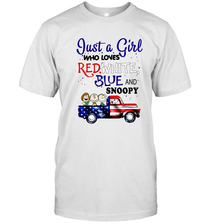 Just A Girl Who Loves T-shirt & Hoodie 0424