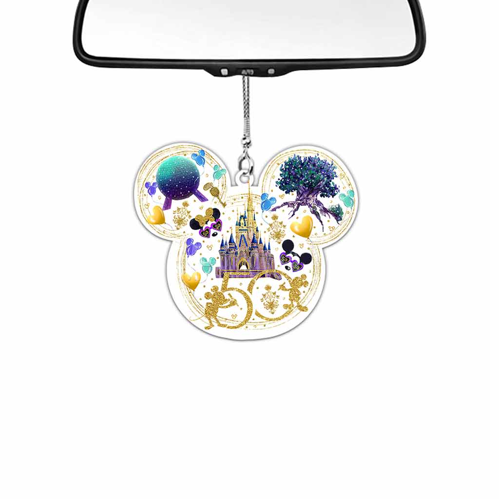 50 Years Of Magic - Mouse Transparent Car Ornament