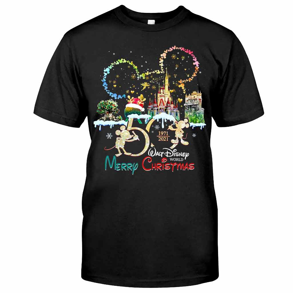 50 Years Of Magic - Christmas Mouse T-shirt and Hoodie