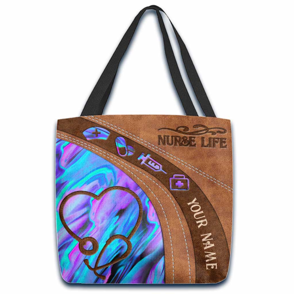 Nurse Life - Personalized Nurse Tote Bag