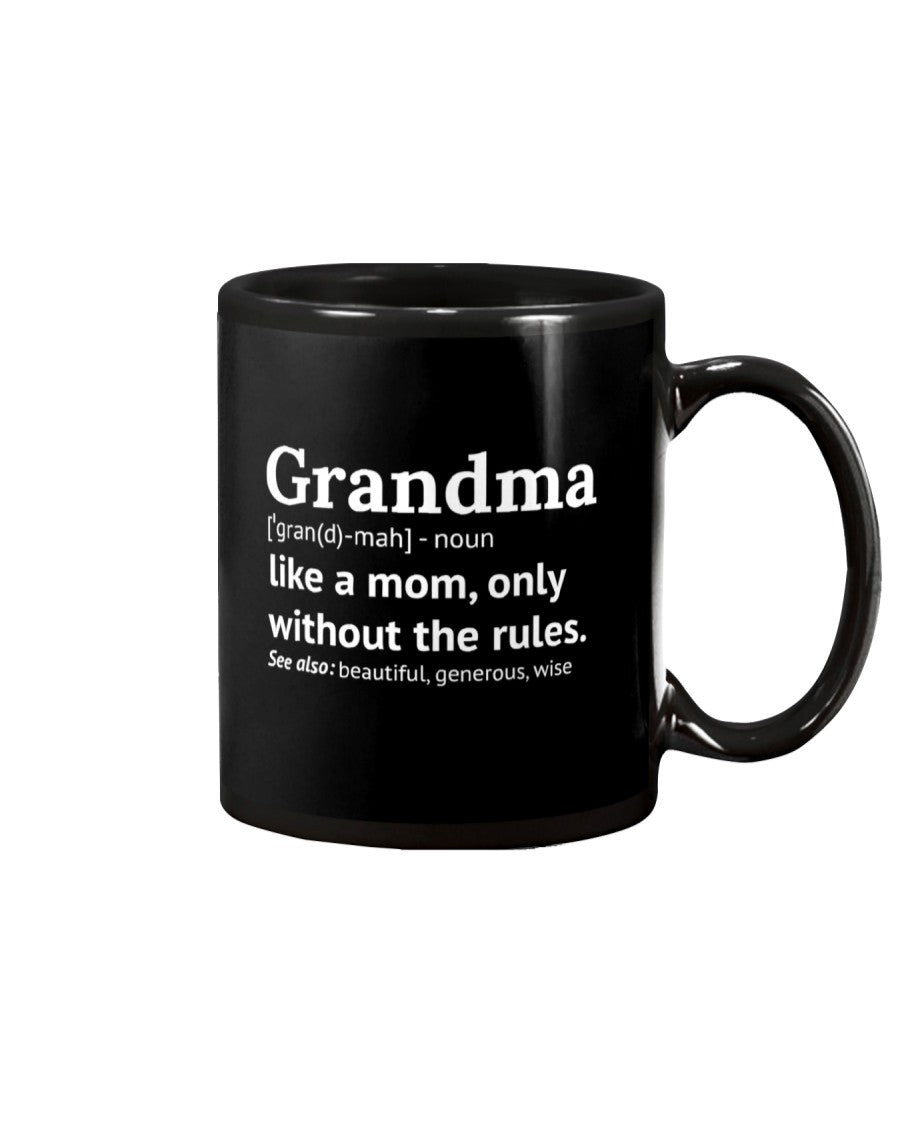 Womens Grandma Definition - Grandma Mug 0921