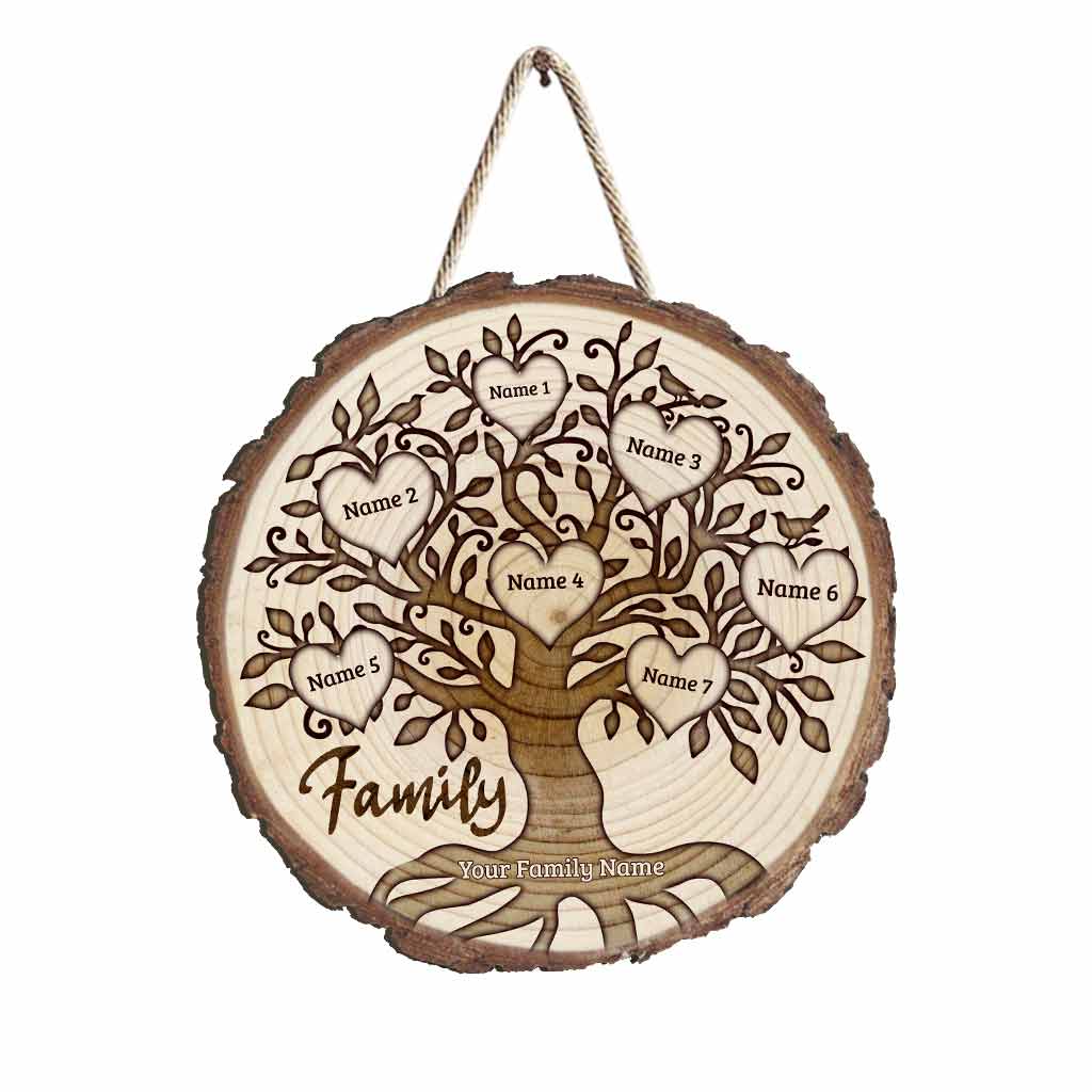 Family - Personalized Wood Sign