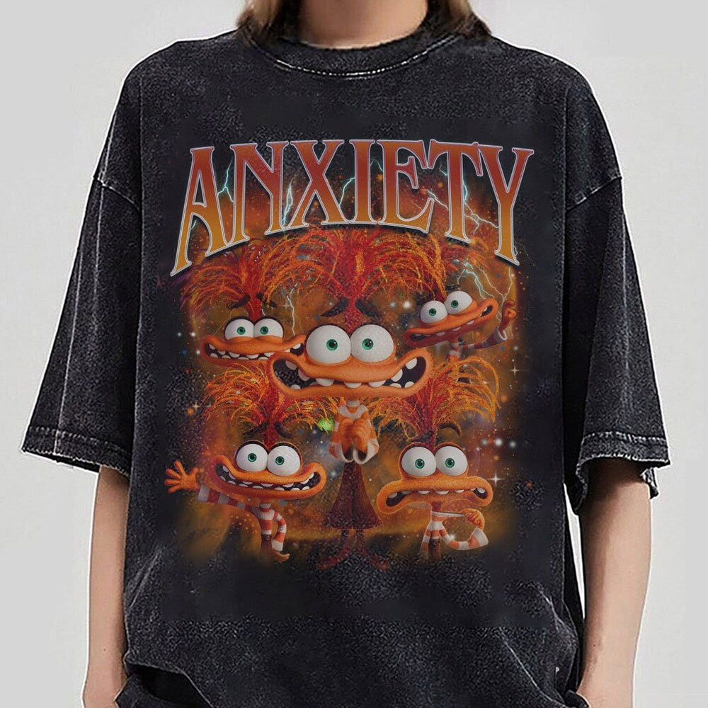 Anxiety Characters Shirts, Sweatshirt, Group Matching, Family Party, Halloween Matching Costume T-shirt & Hoodie