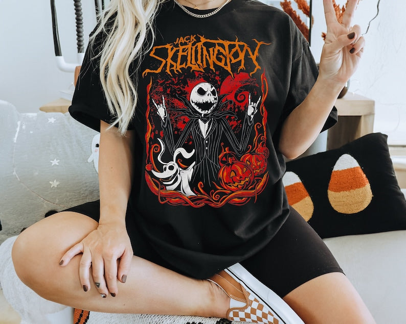 Jack Skellington Halloween Nightmare T-shirt & Hoodie 0924