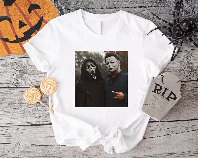 Halloween Ghost Face Scream Michael Myers - Halloween T-shirt & Hoodie 0924