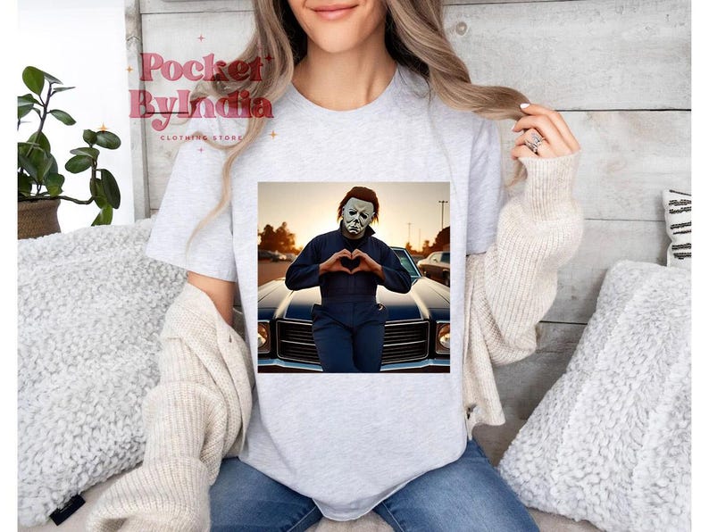 Michael Meyer Halloween Heart Hands Halloween T-shirt & Hoodie 0924