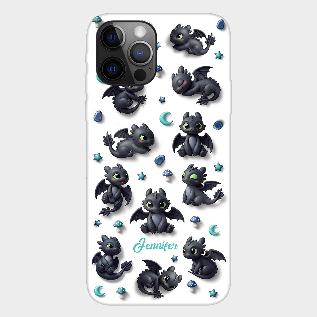 Adorable Dragon - Personalized Mouse Full Print Phone Case