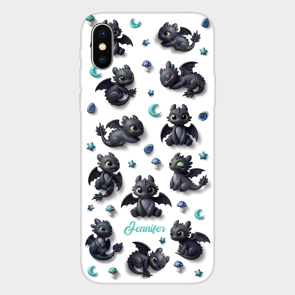 Adorable Dragon - Personalized Mouse Full Print Phone Case