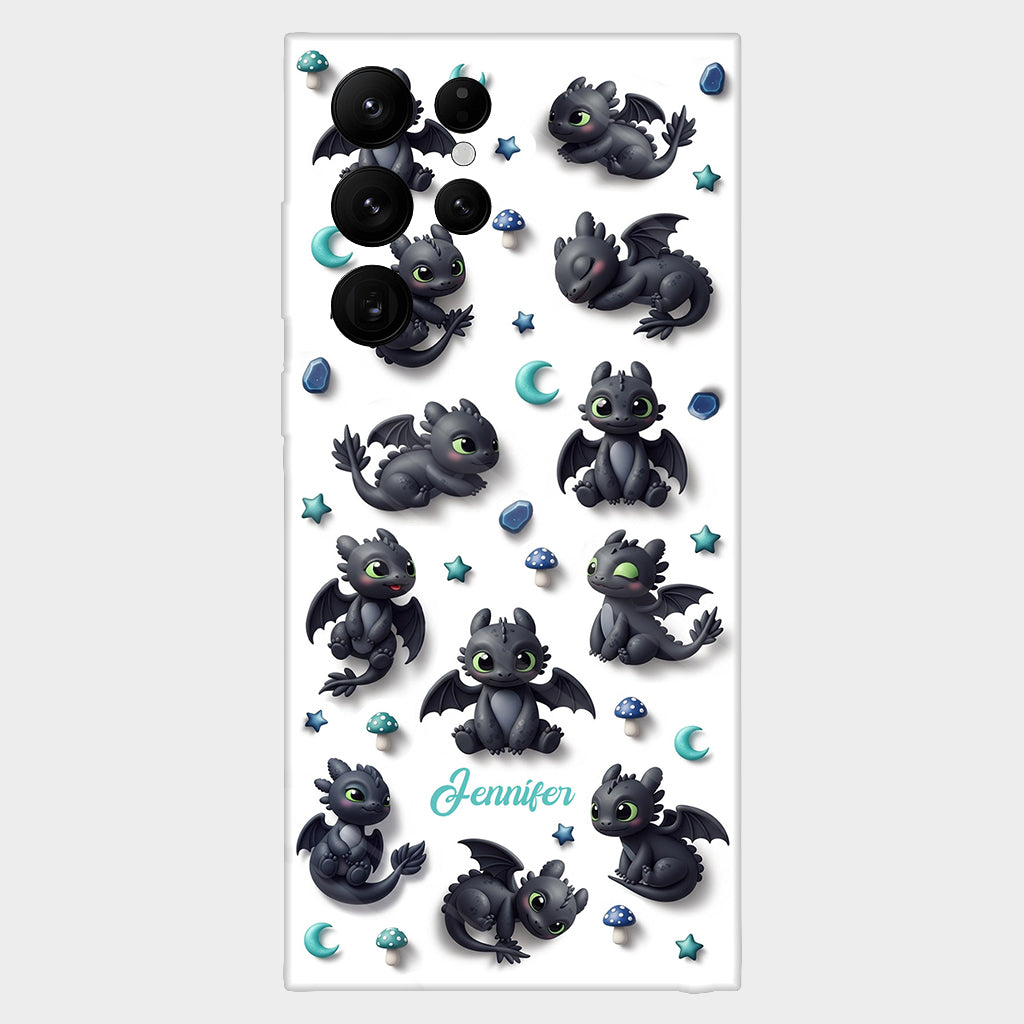 Adorable Dragon - Personalized Mouse Full Print Phone Case