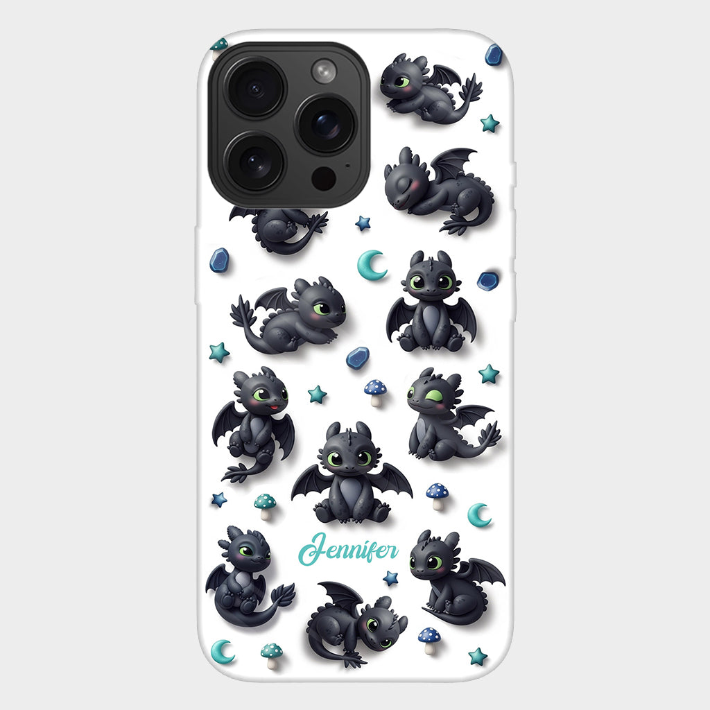 Adorable Dragon - Personalized Mouse Full Print Phone Case