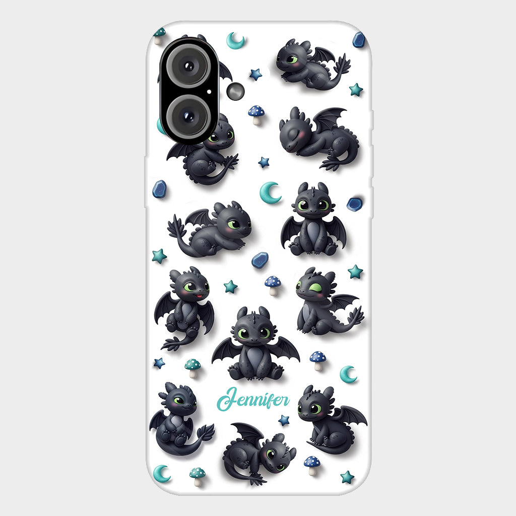 Adorable Dragon - Personalized Mouse Full Print Phone Case