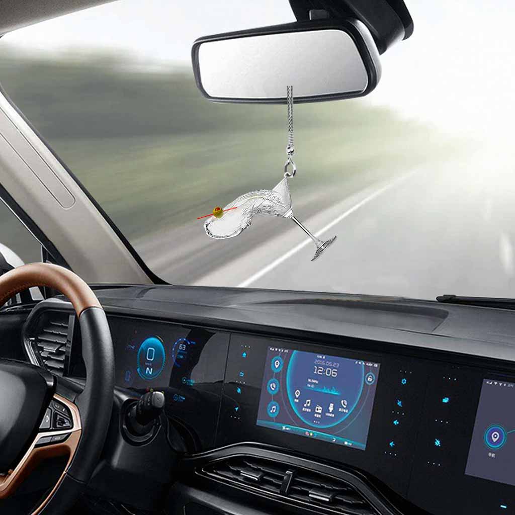 Splash - Cocktail Car Ornament (Printed On Both Sides)