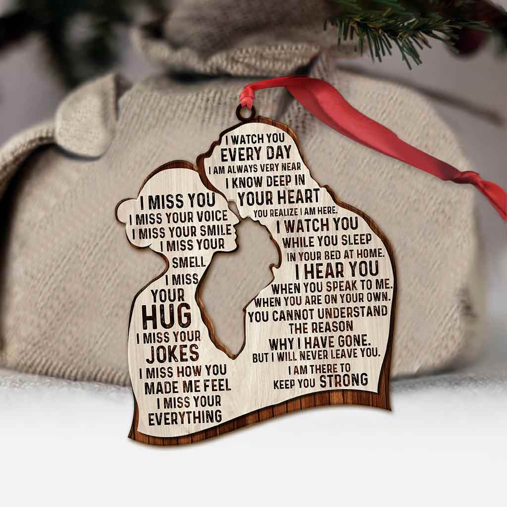I Miss You - Memorial Ornament (Printed On Both Sides) 112021