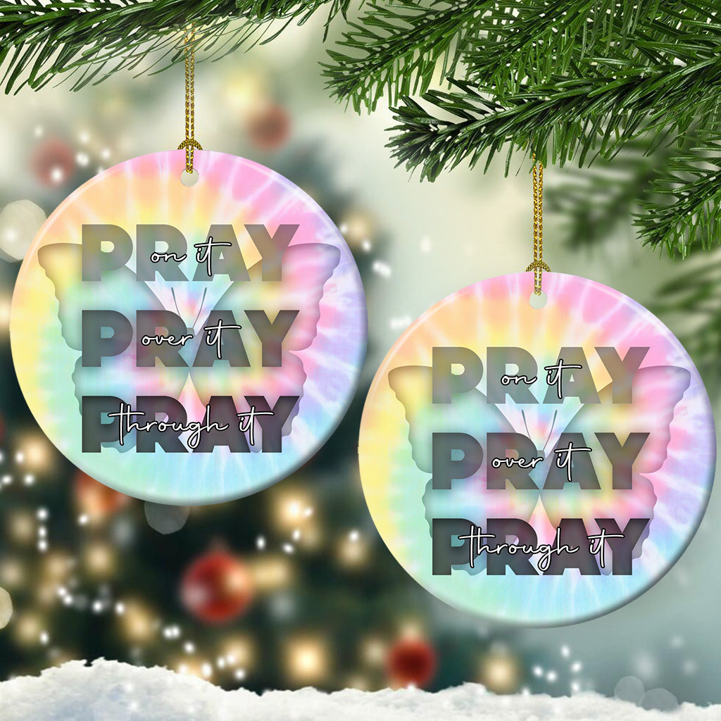 Butterfly Have Faith - Christian Ornament (Printed On Both Sides) 1022