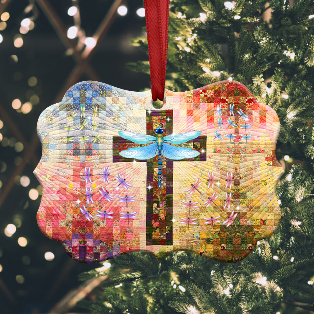 Dragonfly Lover - Dragonfly Ornament (Printed On Both Sides) 1022