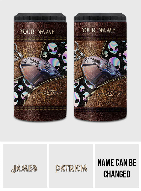 Believer - Personalized Alien Can Cooler