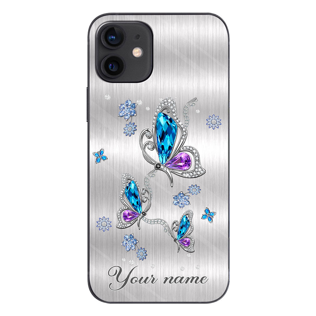 Love Butterflies - Personalized Butterfly Phone Case
