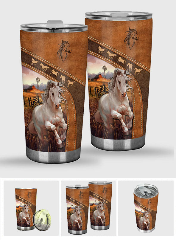 Horse Lovers - Personalized Horse Tumbler