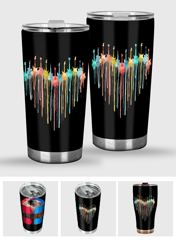 Colorful Guitars - Guitar Tumbler