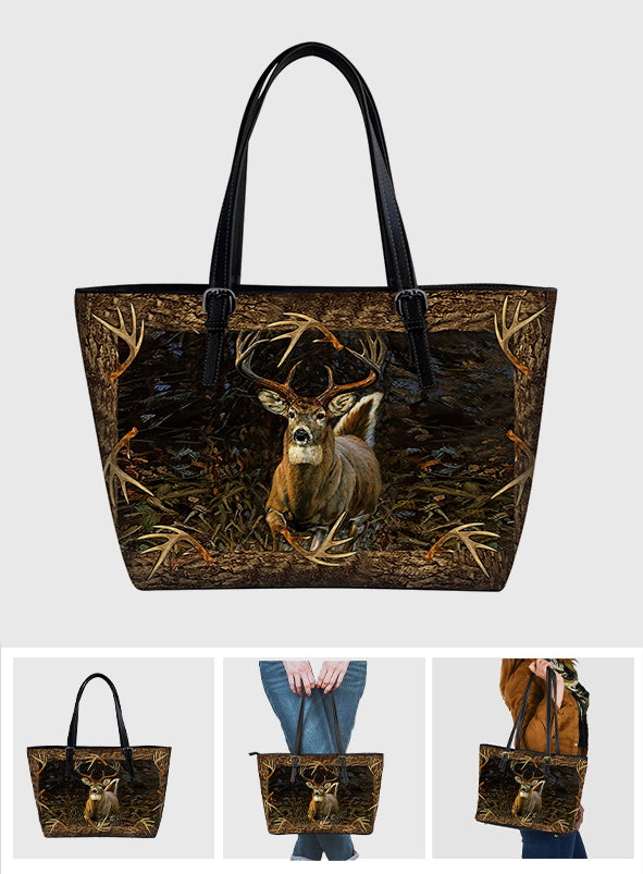 Deer Hunting - Hunting Leather Bag