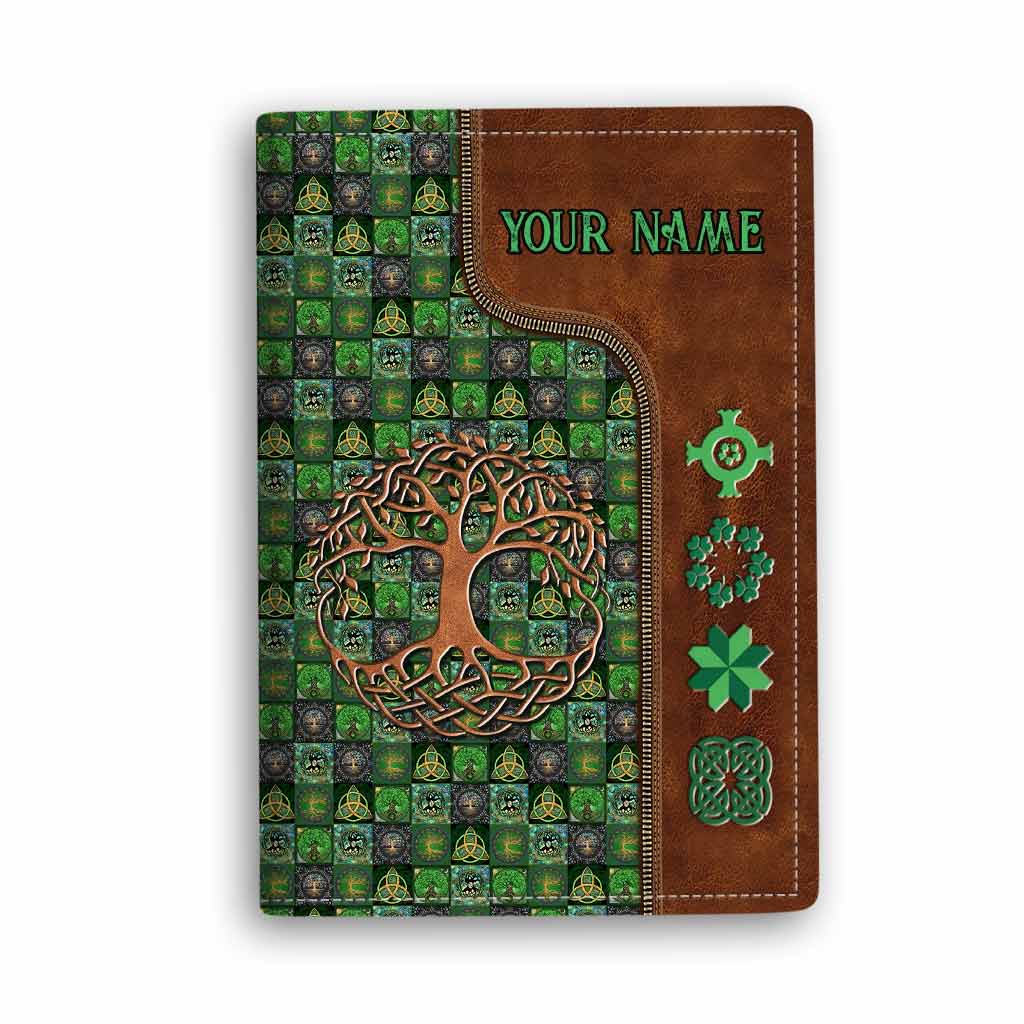Tree Of Life - Personalized Irish Passport Holder