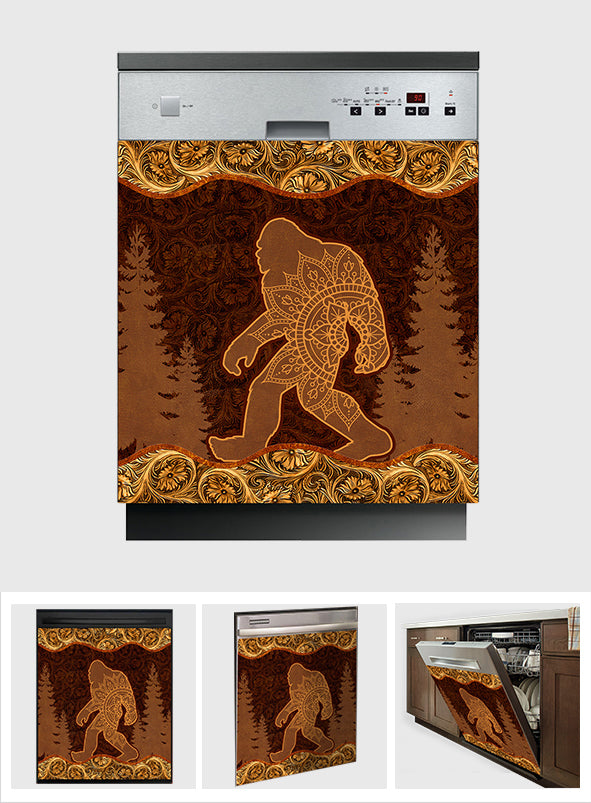 Believer - Bigfoot Dishwasher Cover