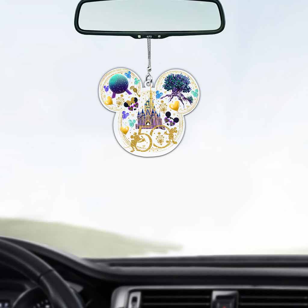 50 Years Of Magic - Mouse Transparent Car Ornament
