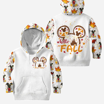 Hello Fall - Personalized Mouse Hoodie and Leggings