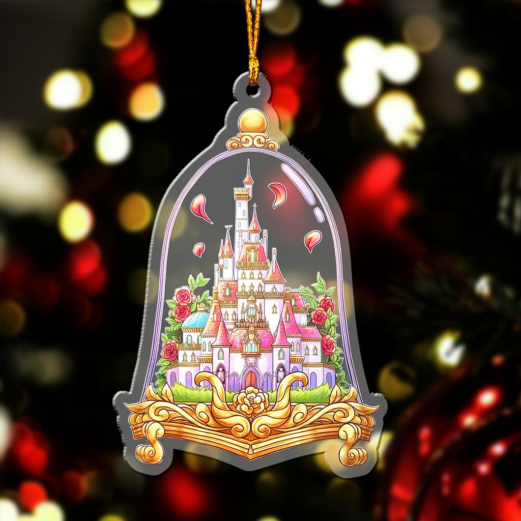 Beast’s Castle - Christmas Mouse Transparent Ornament