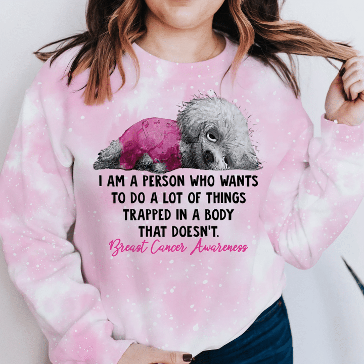 I Am a Person Breast Cancer Breast Cancer Awareness All Over T-shirt and Hoodie