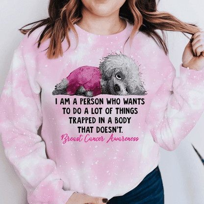 I Am a Person Breast Cancer Breast Cancer Awareness All Over T-shirt and Hoodie