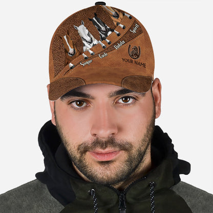 Love Horses - Personalized Horse Classic Cap