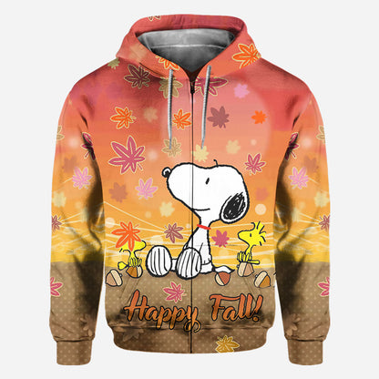Happy Fall All Over Shirt 0823