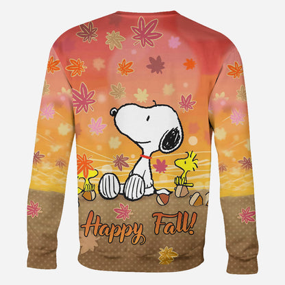 Happy Fall All Over Shirt 0823