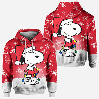 Cool Santa All Over Shirt 0823