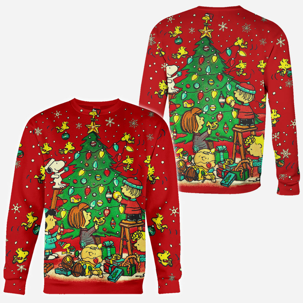 Christmas Tree All Over Shirt 0823