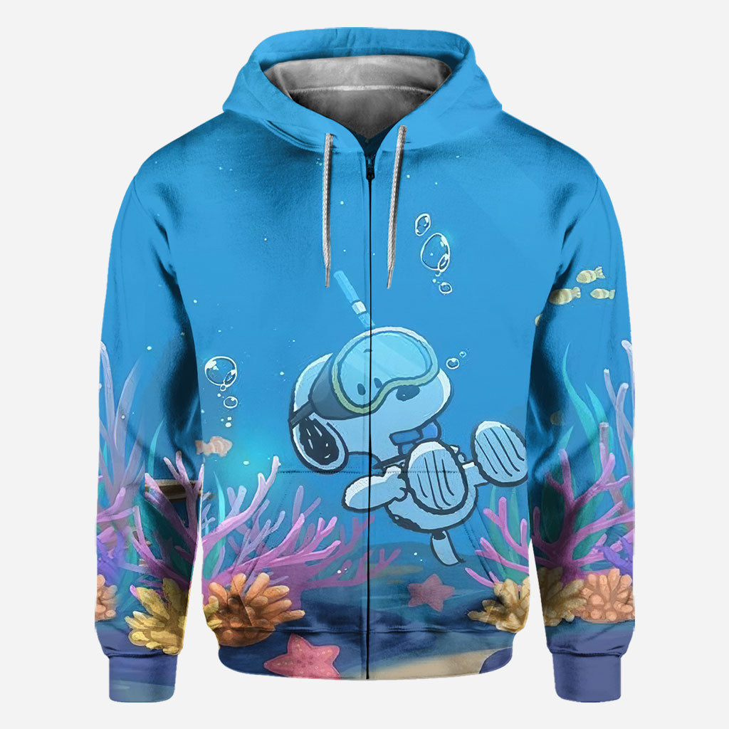 Diving All Over Shirt 0823