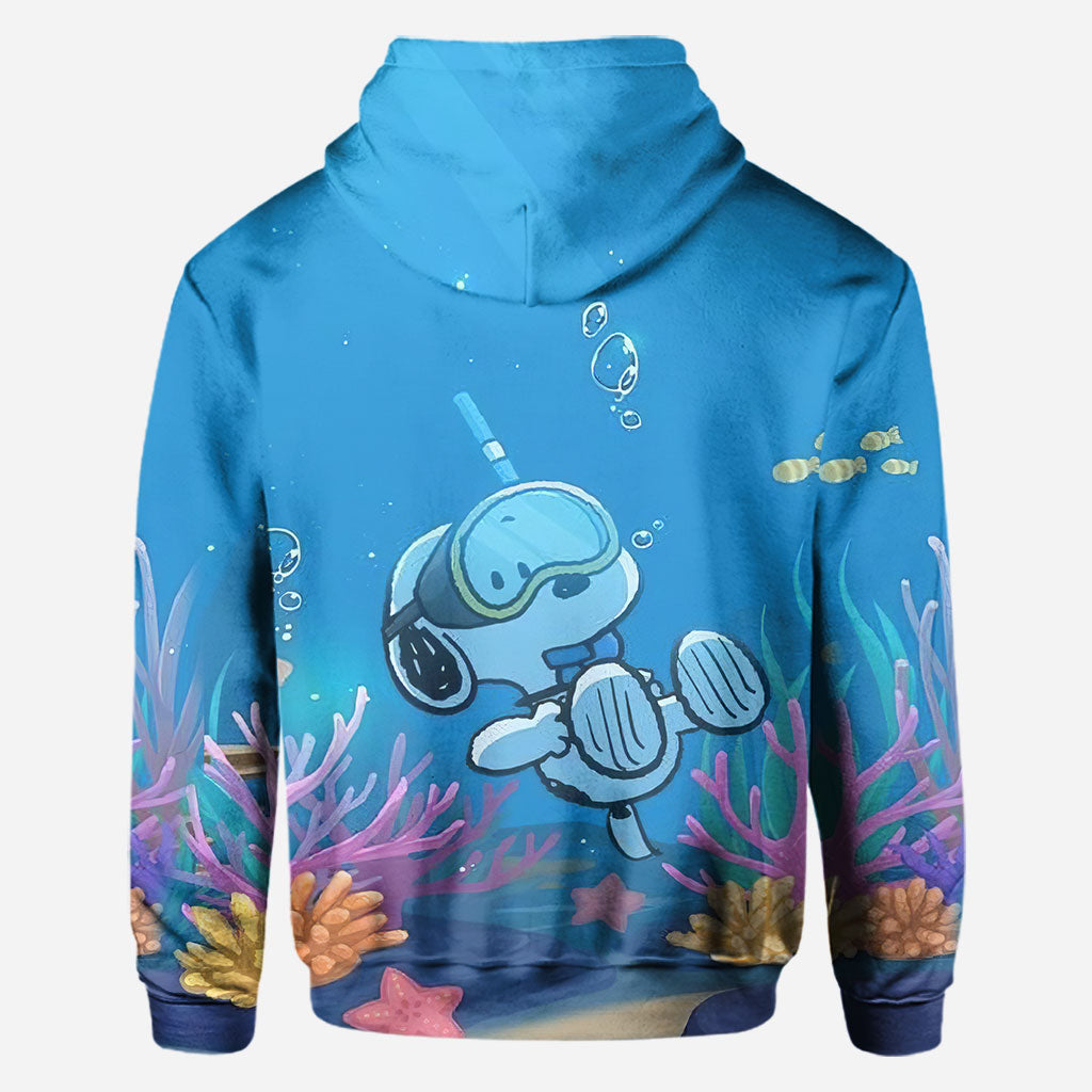 Diving All Over Shirt 0823