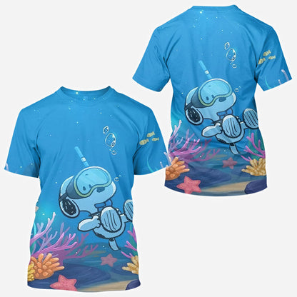 Diving All Over Shirt 0823