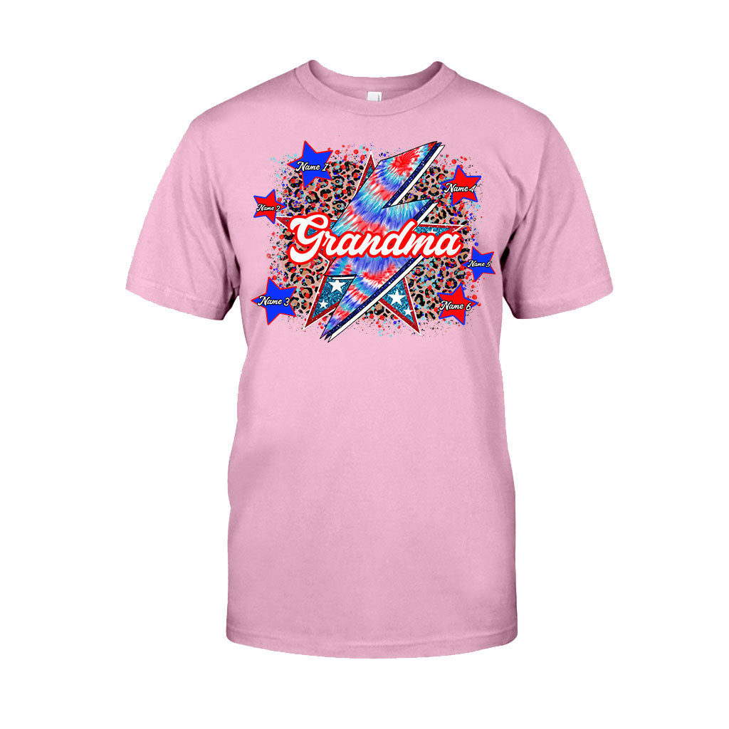 Grandma - Personalized Independence Day T-shirt and Hoodie