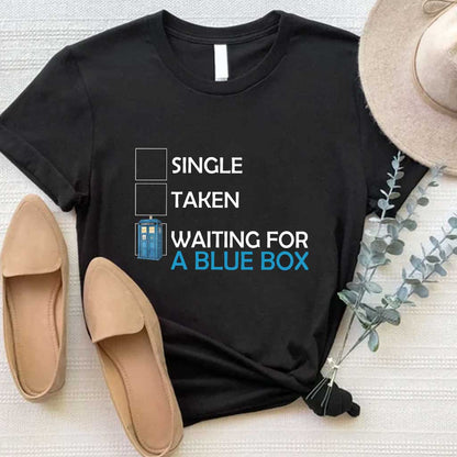Waiting For A Blue Box - T-shirt and Hoodie 1122