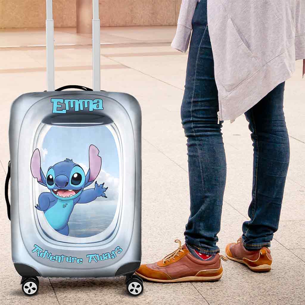 Adventure Await - Personalized Ohana Luggage Cover