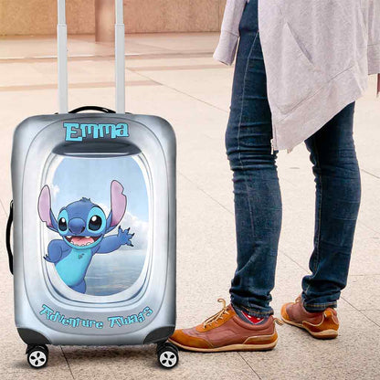 Adventure Await - Personalized Ohana Luggage Cover