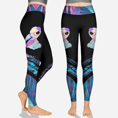 Ohana Means Family - Personalized Hoodie and Leggings