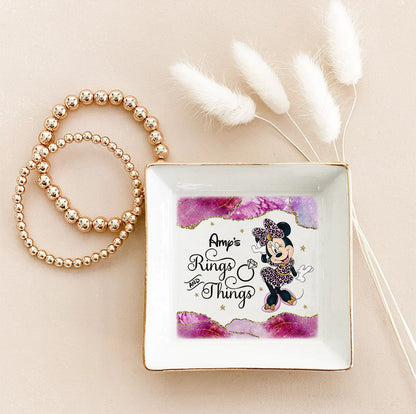 Rings And Things - Personalized Mouse Jewelry Dish