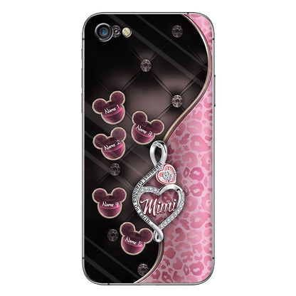 Happiest Grandma On Earth Rose Gold - Personalized Mother's Day Grandma Phone Case