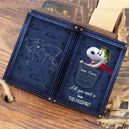 All You Need Is This Passport - Personalized Passport Holder