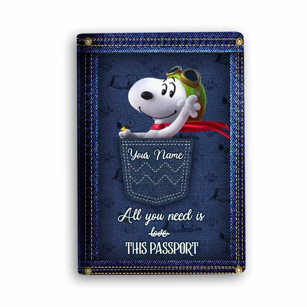 All You Need Is This Passport - Personalized Passport Holder