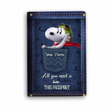 All You Need Is This Passport - Personalized Passport Holder